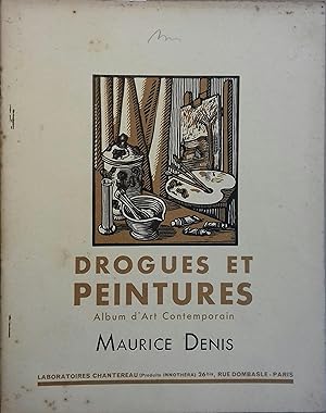 Drogues et peintures N° 38. Maurice Denis, de l'Institut, par Paul Jamot. Vers 1950.