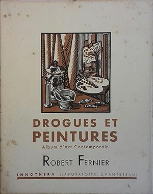 Drogues et peintures N° 55. Roger Fernier, peintre de la neige, peintre du Jura, par Auguste Bail...