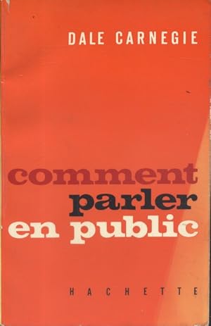 Image du vendeur pour Comment en parler en public. mis en vente par Librairie Et Ctera (et caetera) - Sophie Rosire