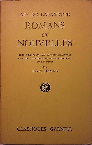 Bild des Verkufers fr Romans et nouvelles. zum Verkauf von Librairie Et Ctera (et caetera) - Sophie Rosire