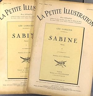 Seller image for La petite illustration - Roman : Sabine. Roman en 2 fascicules. Septembre 1926. for sale by Librairie Et Ctera (et caetera) - Sophie Rosire