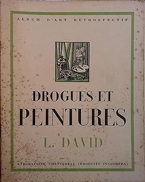 Image du vendeur pour Drogues et peintures N 6. Louis David 1748-1825, par Emmanuel Fougerat. Vers 1950. mis en vente par Librairie Et Ctera (et caetera) - Sophie Rosire