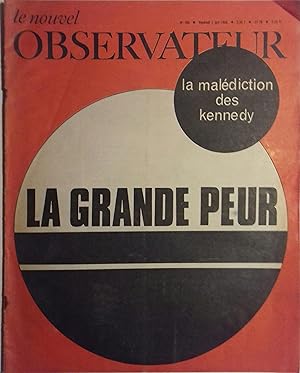 Le Nouvel Observateur. N° 186. La grande peur. 7 juin 1968.