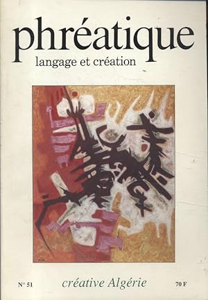 Phréatique. Langage et création.