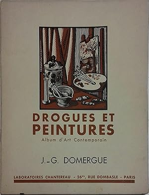 Drogues et peintures : Jean-Gabriel Domergue. Vers 1950.