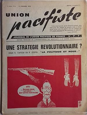 Union pacifiste N° 64. Journal de l'Union pacifiste de France U.P.F. Section française de l'Inter...