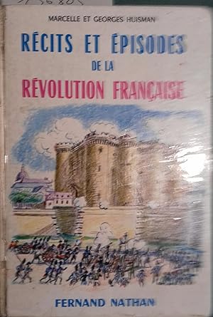 Bild des Verkufers fr Rcits et pisodes de la Rvolution Franaise. zum Verkauf von Librairie Et Ctera (et caetera) - Sophie Rosire