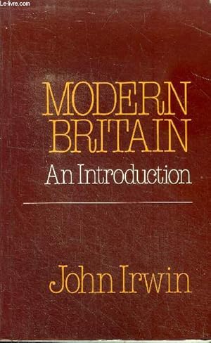 Seller image for Modern britain An introduction for sale by Le-Livre