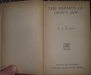 Bild des Verkufers fr The Hermits of Gray's Inn zum Verkauf von eclecticbooks