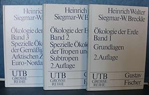 Bild des Verkufers fr kologie der Erde. 3 Bnde Band 1: Grundlagen Band 2: Spezielle kologie der Tropen und Subtropen Band 3: Spezielle kologie der Gemigten und Arktischen Zonen Euro-Nordasiens zum Verkauf von Eugen Kpper