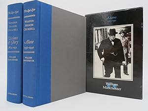 Seller image for THE LAST LION: WINSTON SPENCER CHURCHILL (2 VOLUMES IN SLIPCASE) Volume 1: Visions of Glory 1874-1932; Volume 2 : Alone 1932-1940 for sale by Sage Rare & Collectible Books, IOBA