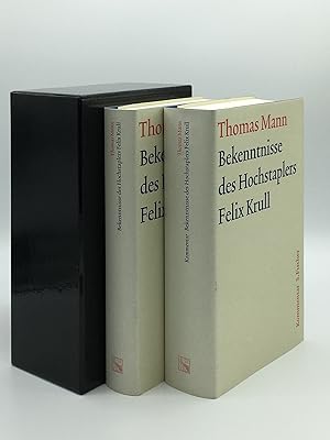 Seller image for BEKENNTNISSE DES HOCHSTAPLERS FELIX KRULL Der Memoiren Erster Teil: Roman mit Kommentar for sale by Rothwell & Dunworth (ABA, ILAB)