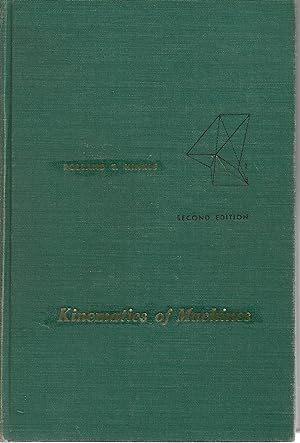Image du vendeur pour Kinematics of Machines, Second Edition mis en vente par Cher Bibler