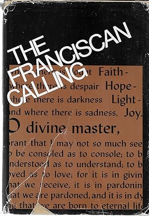 Imagen del vendedor de The Franciscan Calling a la venta por GLENN DAVID BOOKS