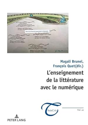 Bild des Verkufers fr L'enseignement de la littrature avec le numrique zum Verkauf von AHA-BUCH GmbH