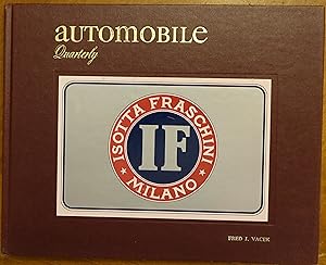 Automotive Quarterly - First Quarter 1974 (Volume XII, Number 1)