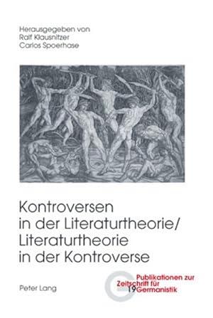 Bild des Verkufers fr Kontroversen in der Literaturtheorie/ - Literaturtheorie in der Kontroverse zum Verkauf von AHA-BUCH GmbH