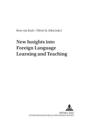 Seller image for New Insights into Foreign Language Learning and Teaching for sale by AHA-BUCH GmbH