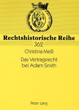 Seller image for Das Vertragsrecht bei Adam Smith for sale by AHA-BUCH GmbH