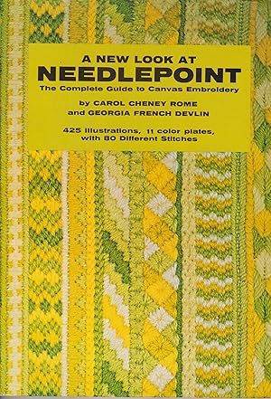 Bild des Verkufers fr A New Look at Needlepoint: The Complete Guide to Canvas Embroidery zum Verkauf von Robinson Street Books, IOBA