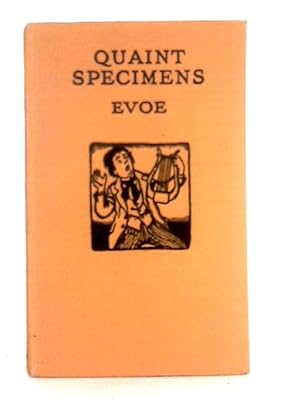 Imagen del vendedor de Quaint Specimens a la venta por World of Rare Books