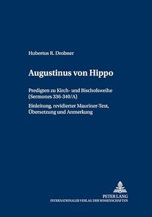 Imagen del vendedor de Augustinus von Hippo a la venta por BuchWeltWeit Ludwig Meier e.K.