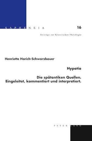 Seller image for Hypatia for sale by BuchWeltWeit Ludwig Meier e.K.