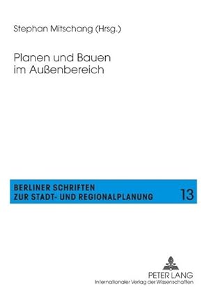 Bild des Verkufers fr Planen und Bauen im Auenbereich zum Verkauf von BuchWeltWeit Ludwig Meier e.K.