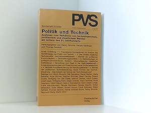 Bild des Verkufers fr Politische Vierteljahresschrift (PVS), Sonderh.31, Politik und Technik: Analysen zum Verhltnis von technologischem, politischem und staatlichem . Sonderhefte, 31, Band 31) zum Verkauf von Book Broker