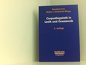 Bild des Verkufers fr Corpuslinguistik in Lexik und Grammatik (Stauffenburg Linguistik) zum Verkauf von Book Broker