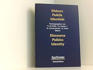 Seller image for Diskurs - Politik - Identitt / Discourse - Politics - Identity: Festschrift fr Ruth Wodak (Stauffenburg Festschriften) for sale by Book Broker