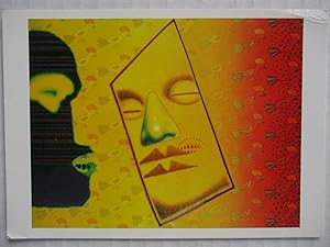 Imagen del vendedor de Ed Paschke Matrix Phyllis Kind Gallery 1995 Exhibition invite postcard a la venta por ANARTIST