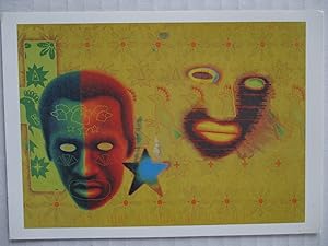 Imagen del vendedor de Ed Paschke Amish Phyllis Kind Gallery 1996 Exhibition invite postcard a la venta por ANARTIST