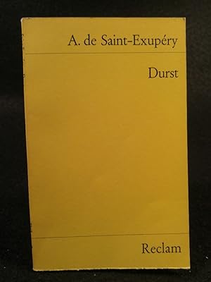 Seller image for Durst for sale by ANTIQUARIAT Franke BRUDDENBOOKS