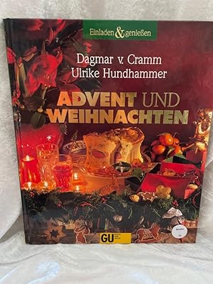 Bild des Verkufers fr Advent und Weihnachten Gestaltung der Bilds.: Food Photography Eising. Dagmar v. Cramm ; Ulrike Hundhammer. [Red.: Katharina Lisson] / Einladen & geniessen zum Verkauf von Antiquariat Jochen Mohr -Books and Mohr-