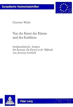 Seller image for Von der Kunst des Käsens und des Erzählens for sale by moluna