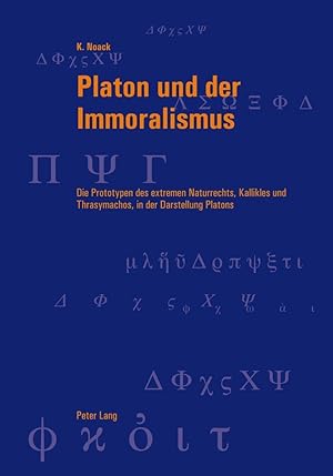 Bild des Verkufers fr Platon und der Immoralismus zum Verkauf von moluna