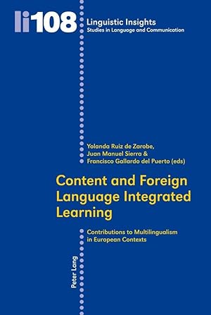 Bild des Verkufers fr Content and Foreign Language Integrated Learning zum Verkauf von moluna
