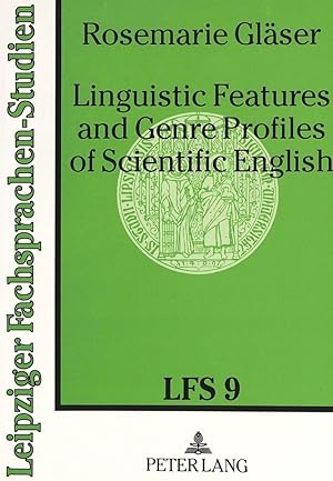 Seller image for Linguistic Features and Genre Profiles of Scientific English for sale by moluna