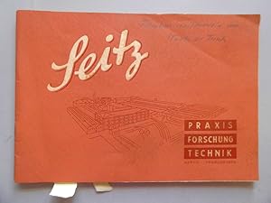 Seitz Praxis Forschung Technik Heft 8 Die Säuren im Most und Wein