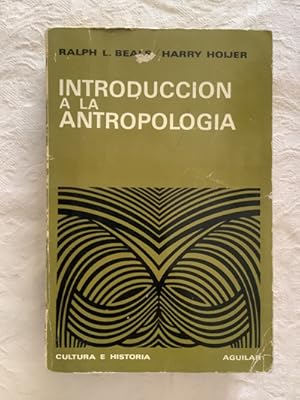 Imagen del vendedor de Introduccin a la antropologa a la venta por Libros Ambig