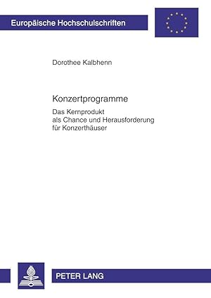 Seller image for Konzertprogramme for sale by moluna