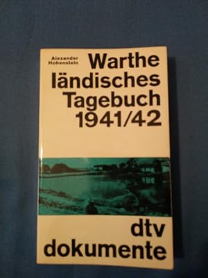 Bild des Verkufers fr Warthelndisches Tagebuch aus den Jahren 1941 / 42. dtv[-Taschenbcher] ; 99 zum Verkauf von Antiquariat BehnkeBuch