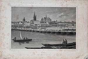 Seller image for Cln. Stahlstich. 11,5 x 17 cm. for sale by Antiquariat Reinsch