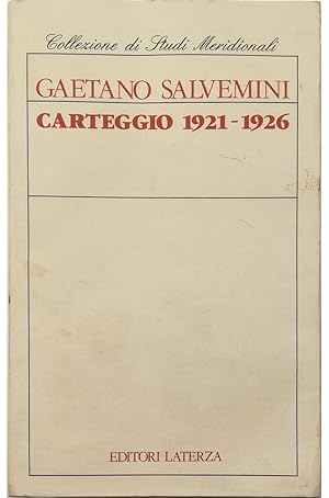 Carteggio 1914-1920