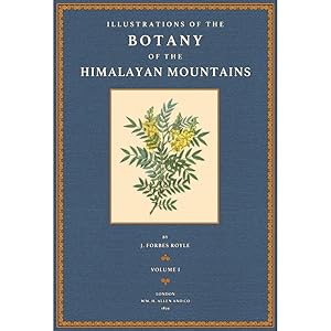 Bild des Verkufers fr Illustrations of the Botany of the Himalayan Mountains 1: Text zum Verkauf von Antiquariat  Fines Mundi