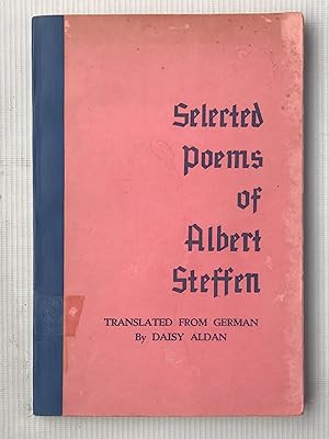 Seller image for Selected Poems of Albert Steffen for sale by Beach Hut Books