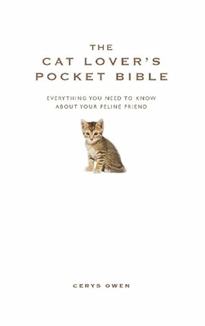 Imagen del vendedor de The Cat Lover's Pocket Bible (Hardcover) a la venta por Grand Eagle Retail