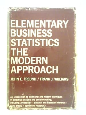 Image du vendeur pour Elementary Business Statistics: The Modern Approach mis en vente par World of Rare Books