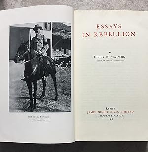 Essays in Rebellion